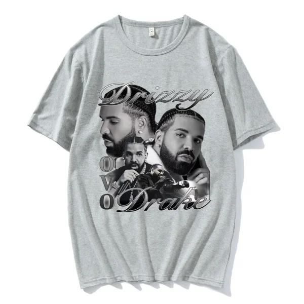 Vintage Rapper Drizzy Drake Graphic T-shirt