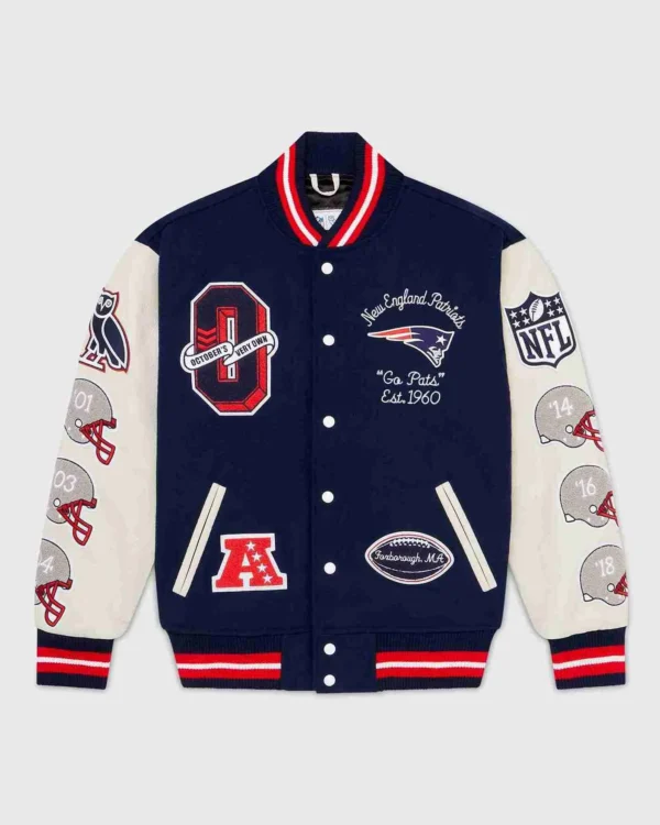 OVO Drake and NFL Patriot Jacket