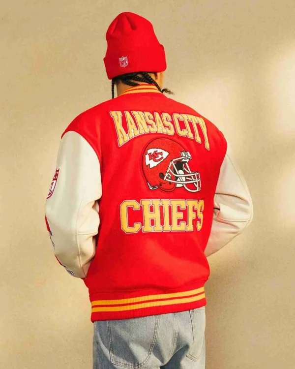 OVO Drake and NFL Chiefs Versity Jacket